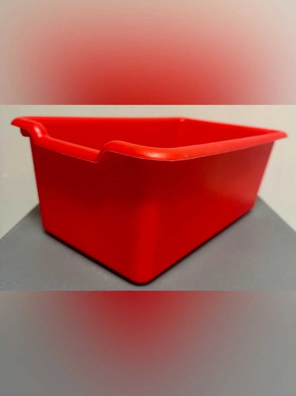 EIGHT (8) Scoop Front Storage Bins, Multipurpose Organization